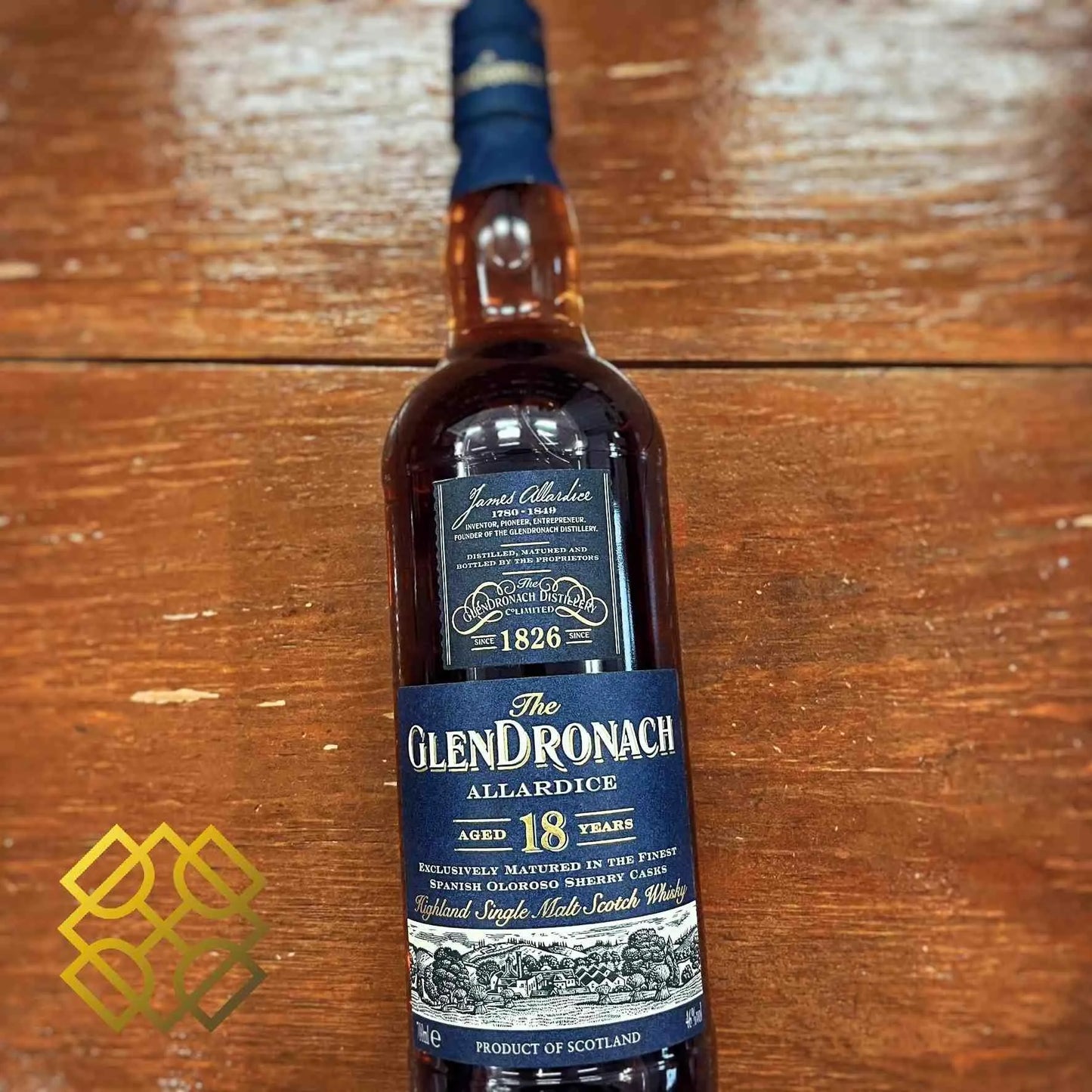 Glendronach - 18YO, Allardice, Lot 1, 2009, 46% (分現金/信用卡價) - Scotch Whisky