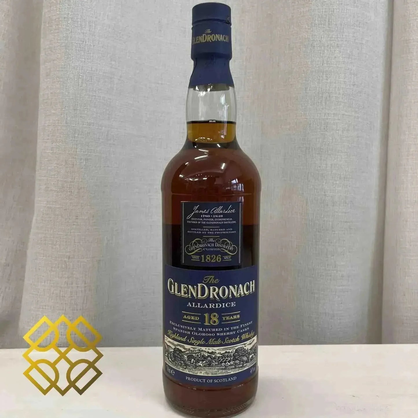 Glendronach - 18YO, Allardice, Lot 1, 2009, 46% (分現金/信用卡價) - Scotch Whisky