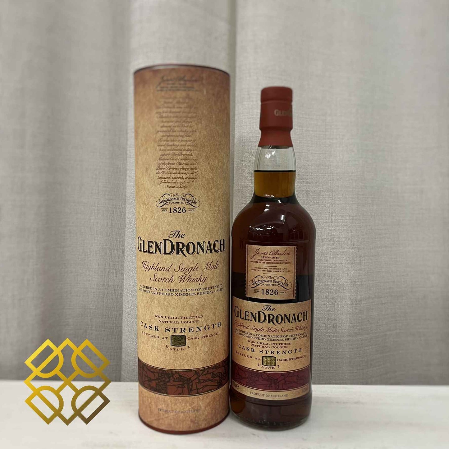 Glendronach - 2012, Cask Strength Batch No.1, 54.8% (WF91) (分現金/信用卡價) - Scotch Whisky