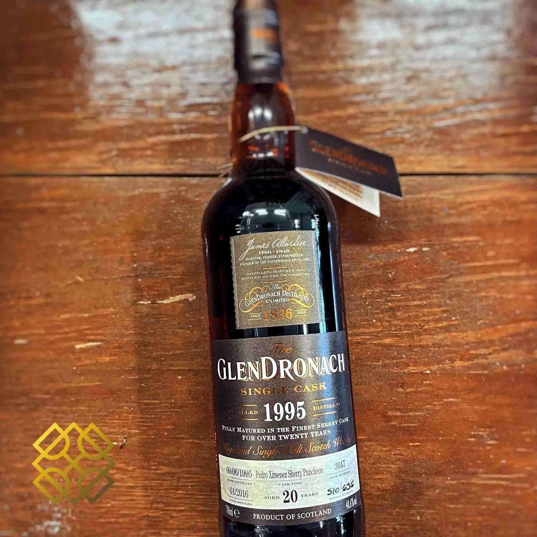 Glendronach - 20YO, 1995/2016, #3047, Batch 13, 48.6% - Scotch Whisky