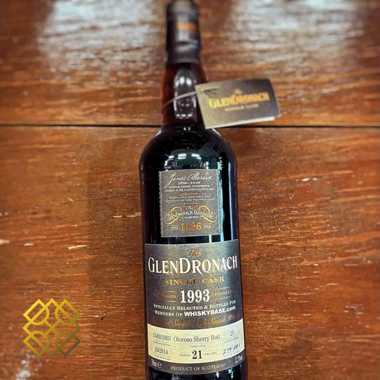 Glendronach - 21YO, 1993.1.15 /2014, #23 for Whiskybase, 52.1% - Scotch Whisky