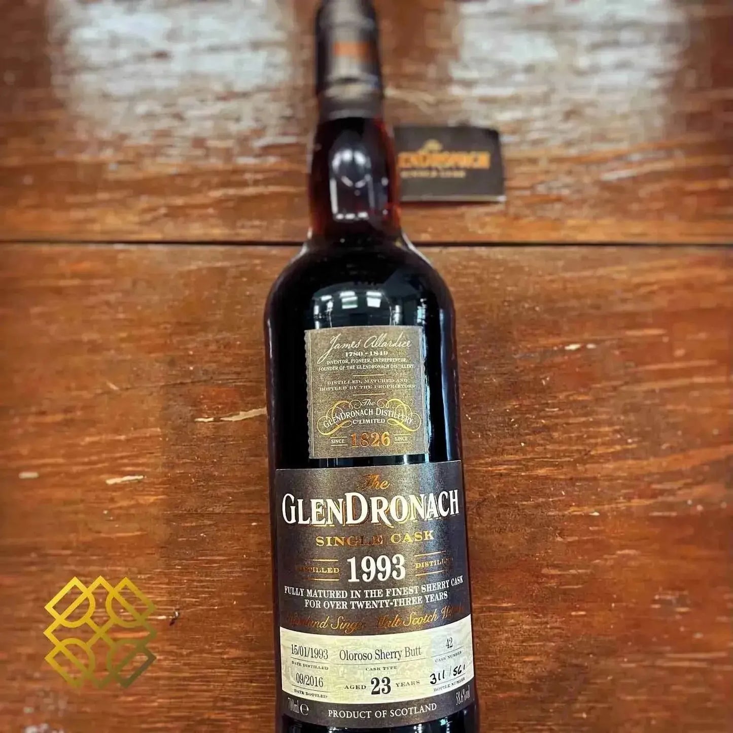 Glendronach - 23YO, 1993.1.15 /2016, #42, Batch 14, 58.6% - Scotch Whisky