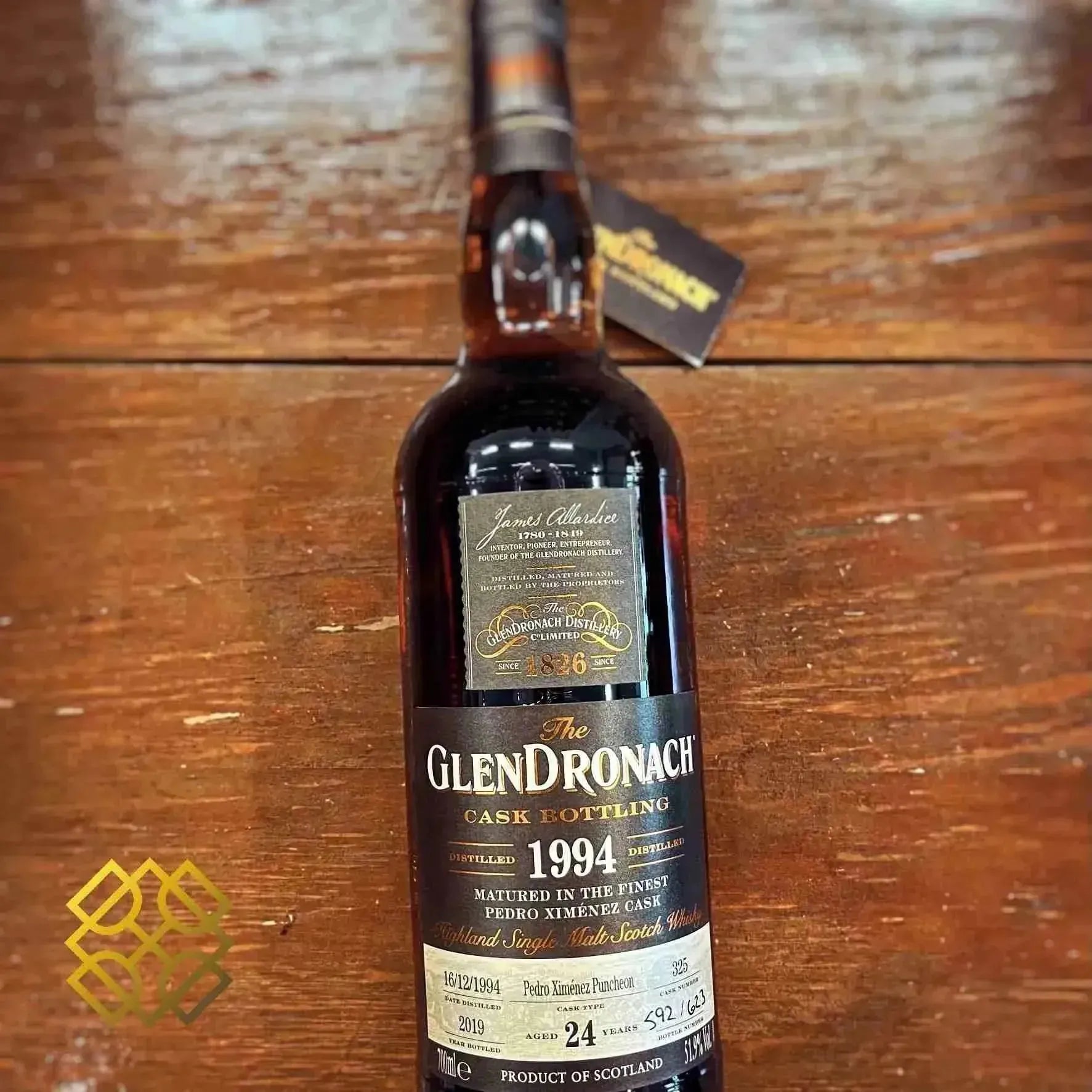 Glendronach - 24YO, 1994/2019, #325, Batch 17, 51.9% - Scotch Whisky