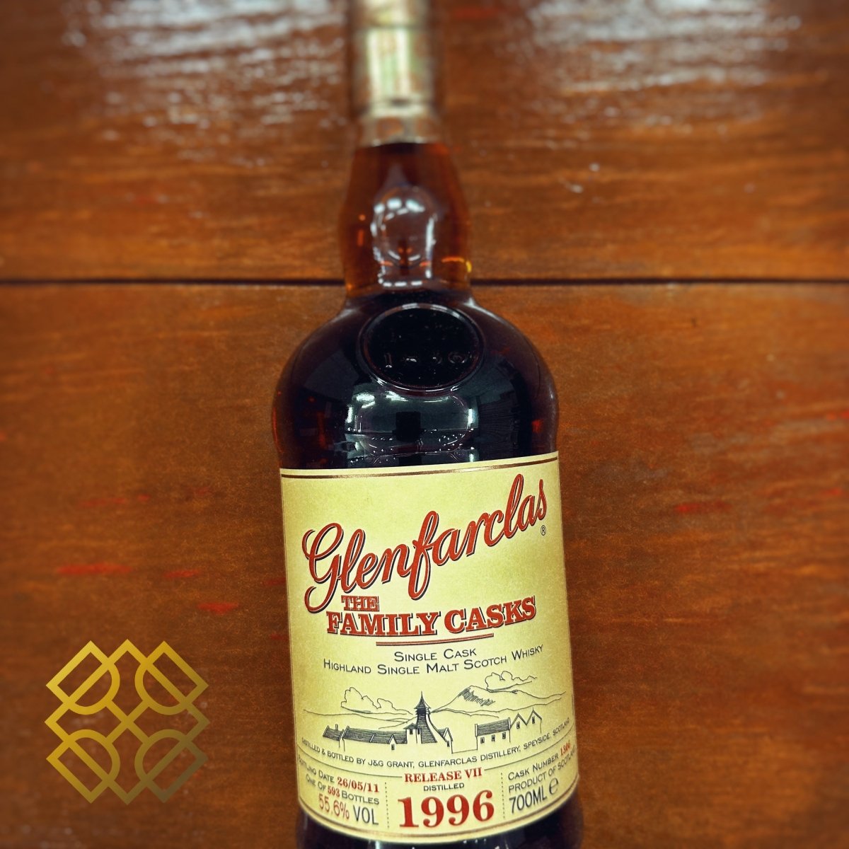 Glenfarclas - ~15YO, 1996/2011, 1306, Sherry Butt, 55.6% (分現金/信用卡價) - 蘇格蘭威士忌