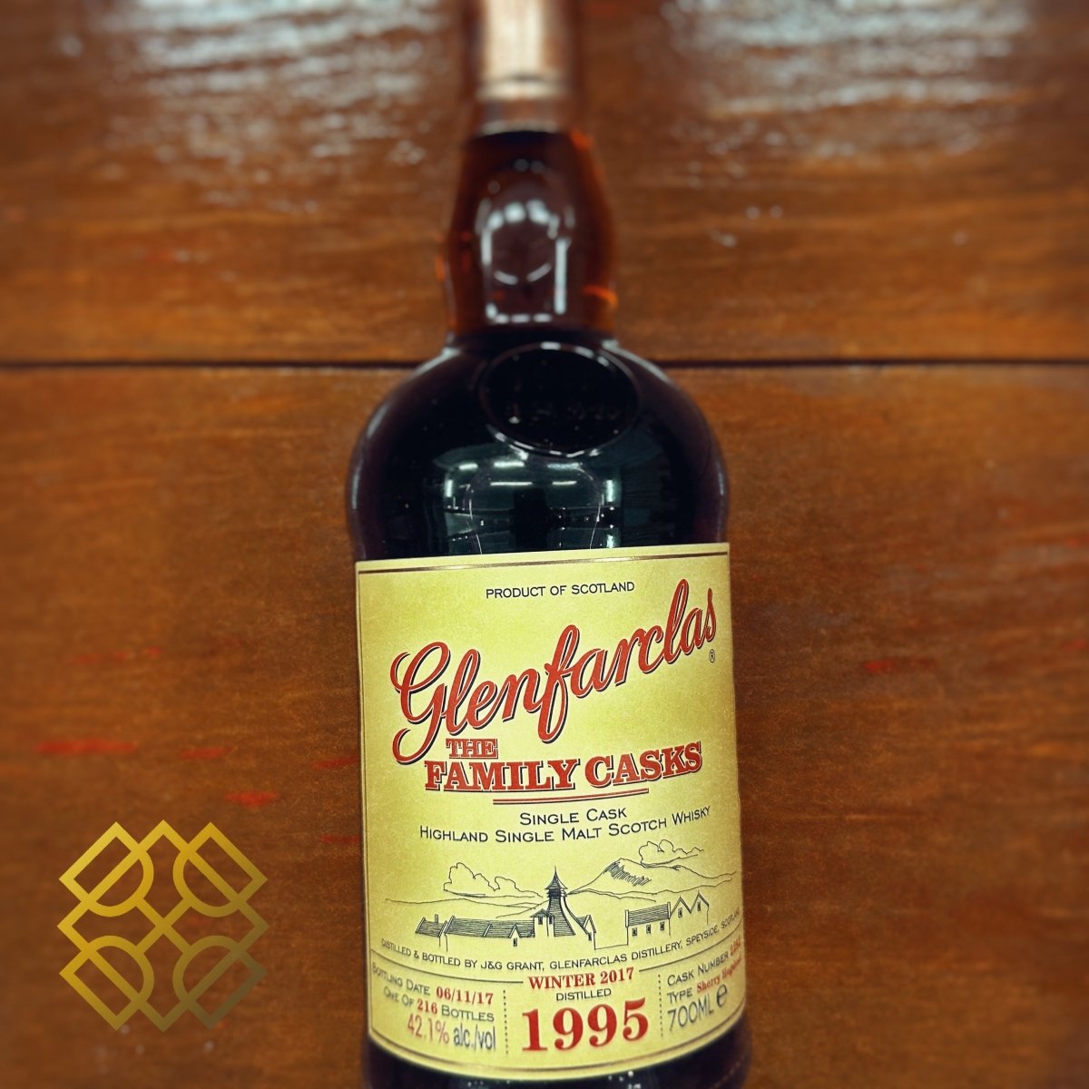 Glenfarclas 1995/2017, The Family Casks (Release W17), 2292, 42.1% (WF91) (分現金/信用卡價) - 蘇格蘭威士忌