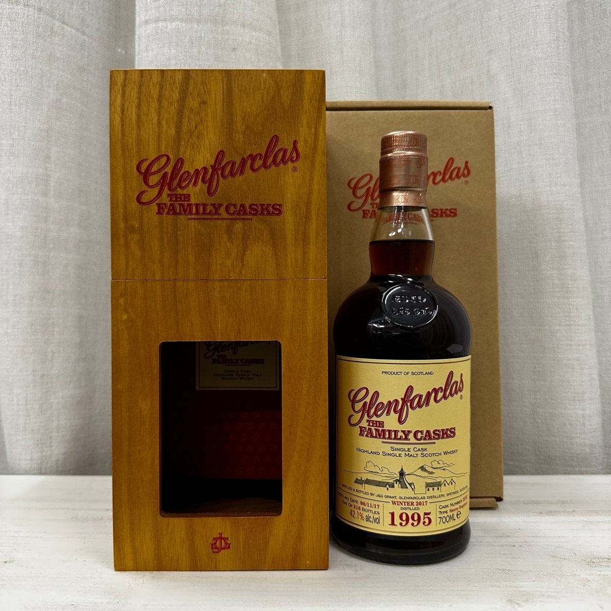Glenfarclas 1995/2017, The Family Casks (Release W17), #2292, 42.1