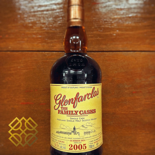 Glenfarclas - 2005/2024, Family Casks, #2462, 59.3% (WB88.45) (分現金/信用卡價) - Scotch Whisky