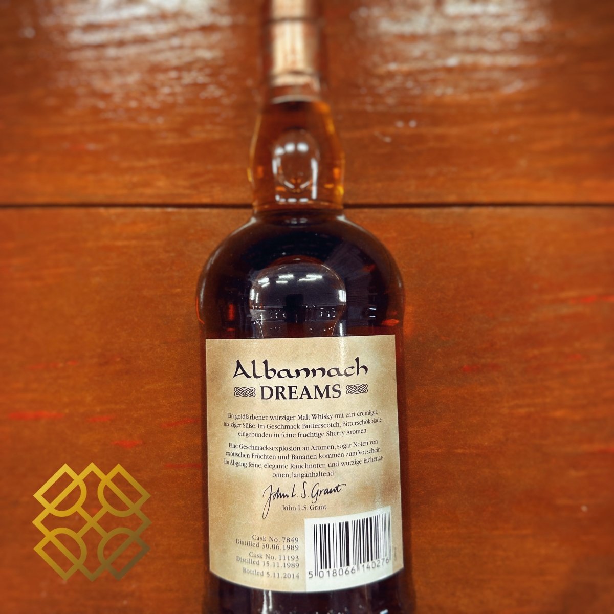 Glenfarclas 24YO, 1989/2014, Albannach Dreams, 7849 + 11193, 56.7% (WB89.52) (分現金/信用卡價) - 蘇格蘭威士忌