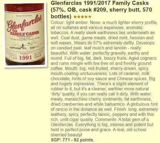 glenfarclas-26yo-19912017-209-57percent-wf92-scotch-whisky-72742 - Alcohol Please