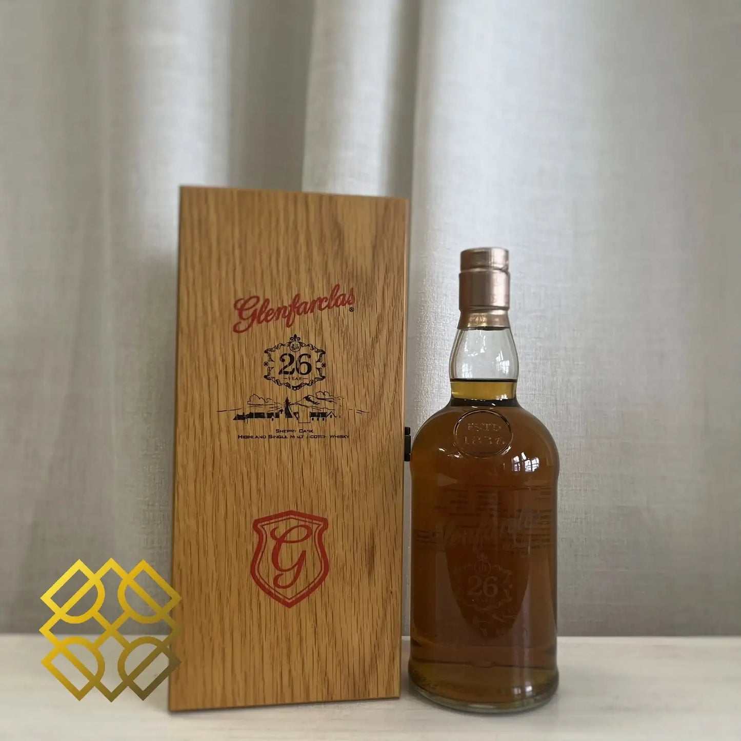 Glenfarclas - 26YO, 2015, Sherry Casks, 46.8% (WB88.46) (分現金/信用卡價) - Scotch Whisky