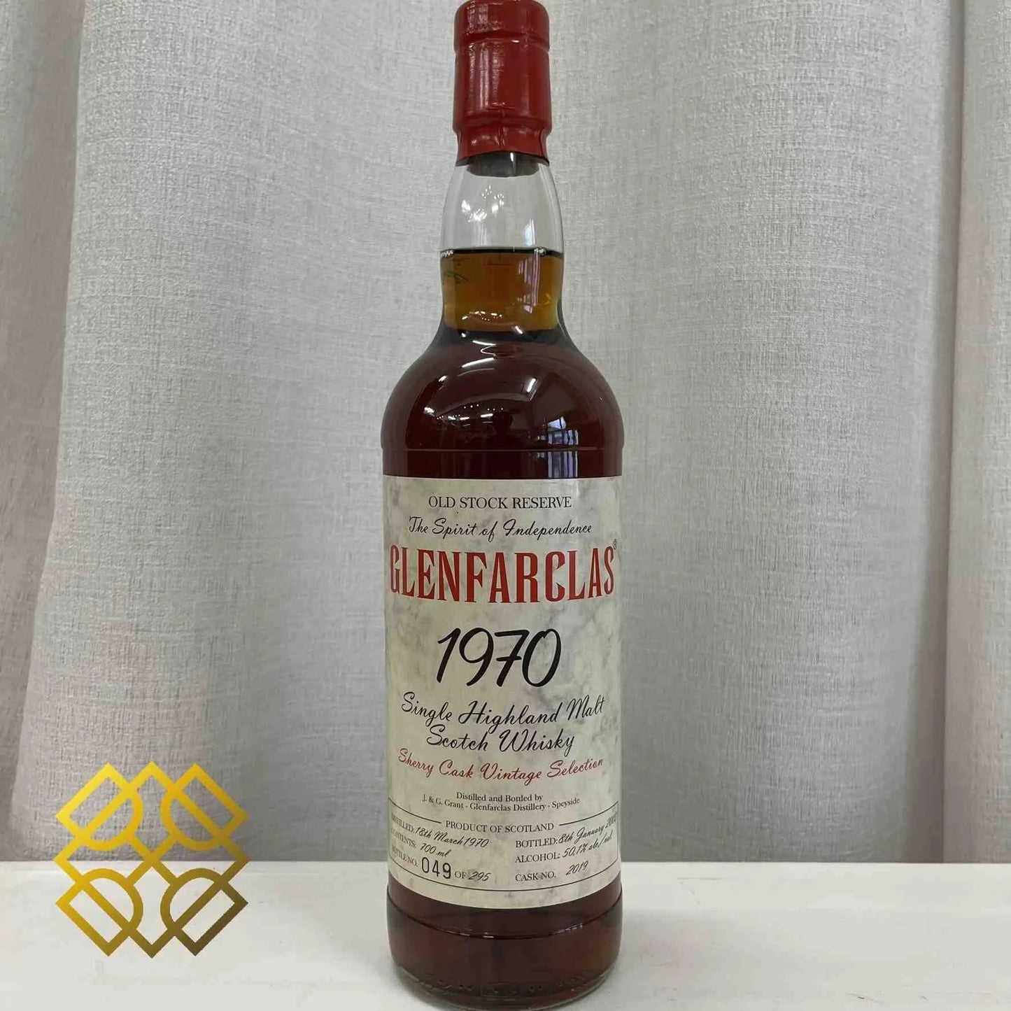 Glenfarclas - 32YO, 1970/2003, #2019, Old Stock Reserve, 50.1% (WF92) - Scotch Whisky