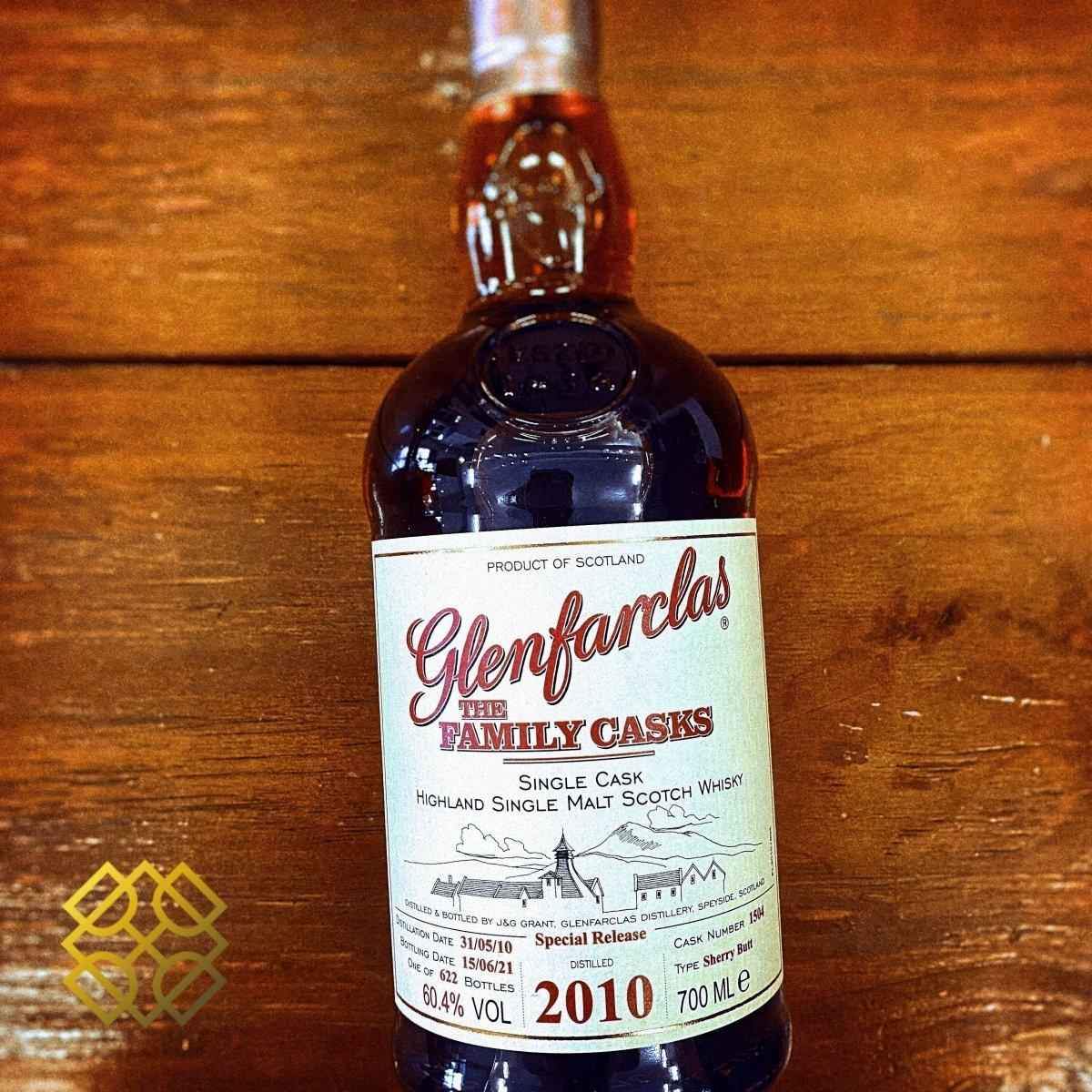 Glenfarclas - Family Cask 11YO, 2010/2021, #1504, 60.4%  Type : Single malt whisky 威士忌