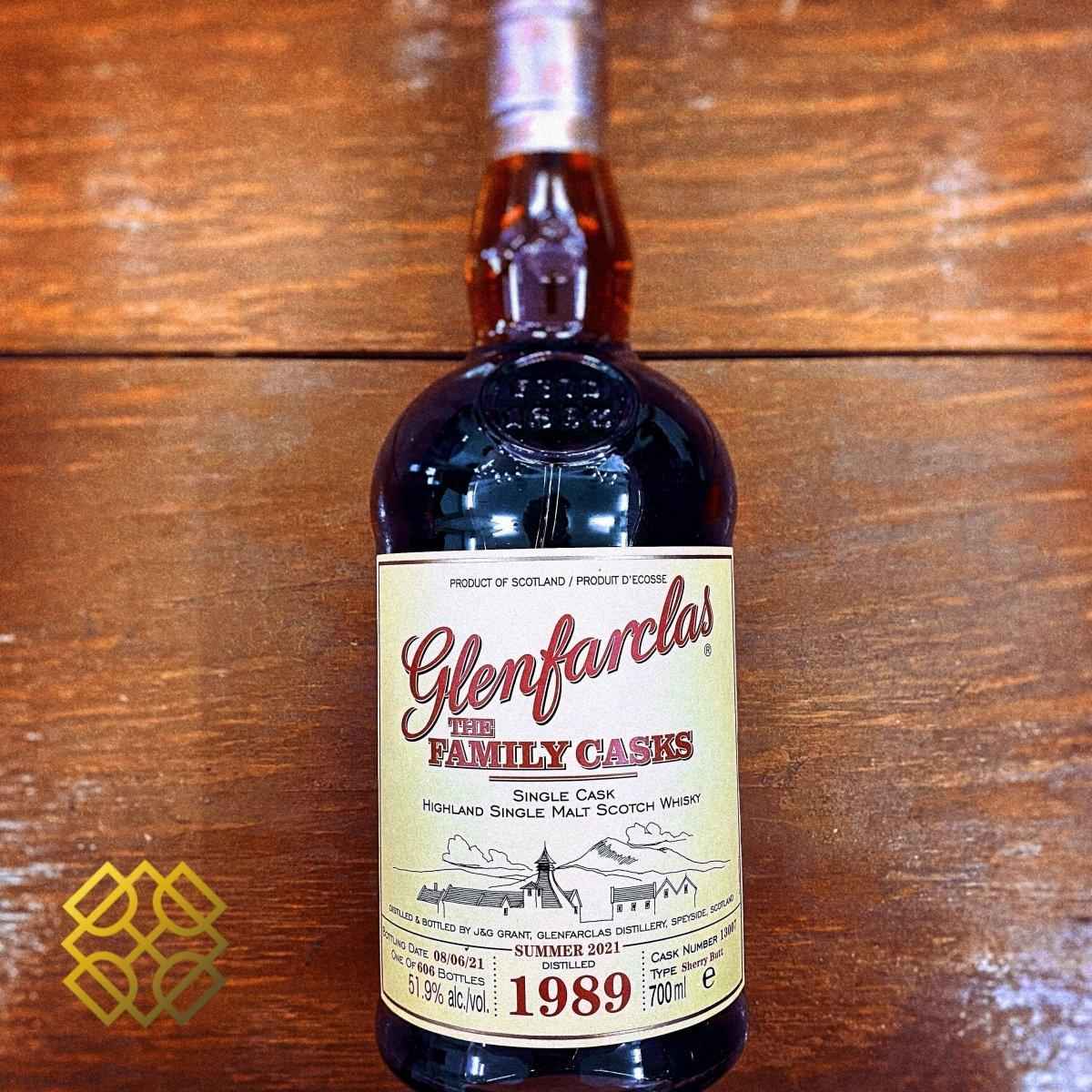 Glenfarclas - Family Cask ~32YO, 1989/2021, 51.9%  Type: Single Malt Whisky 威士忌