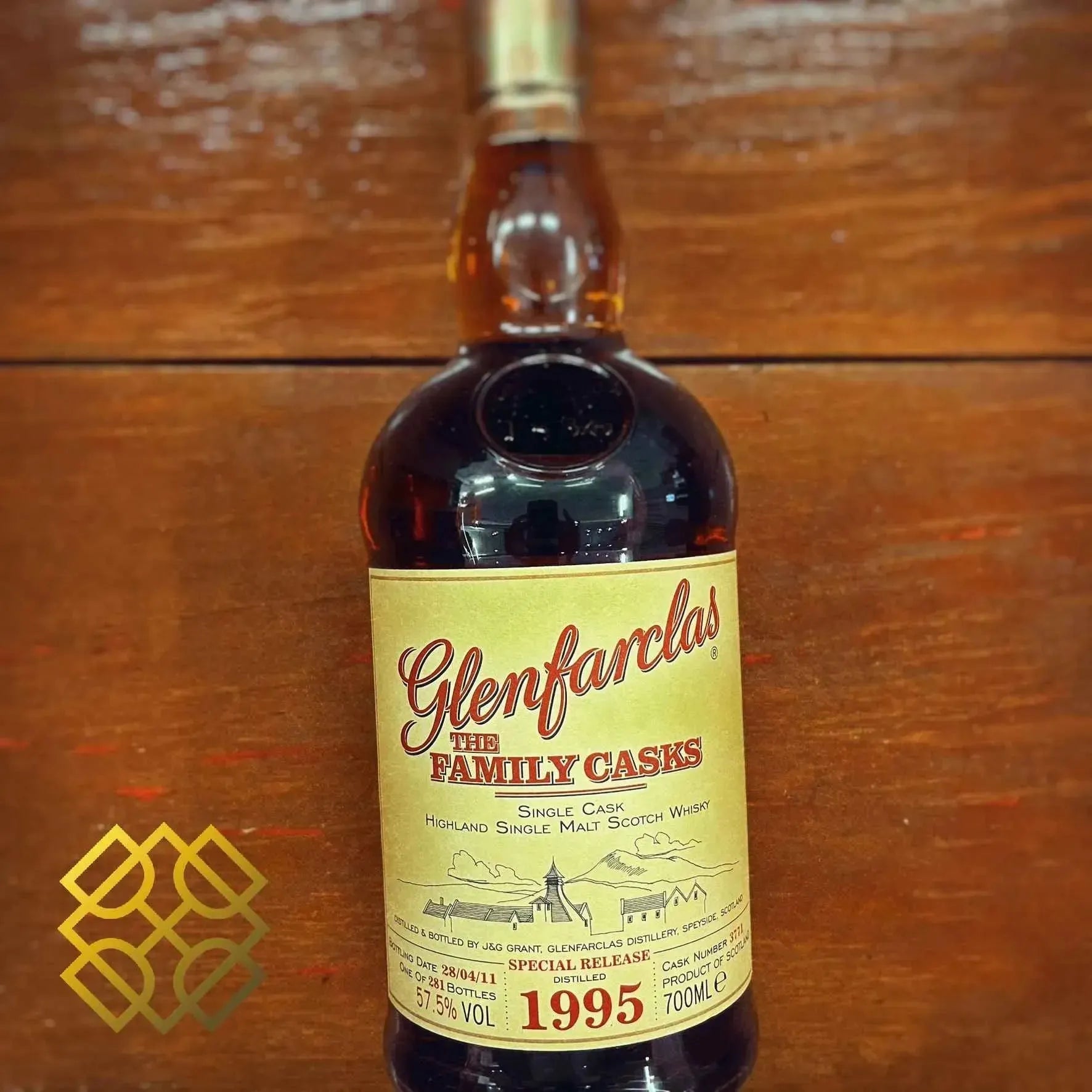 Glenfarclas - Family Casks, 1995/2011, #3771, 57.5% (WB87.52) (分現金/信用卡價) - Scotch Whisky
