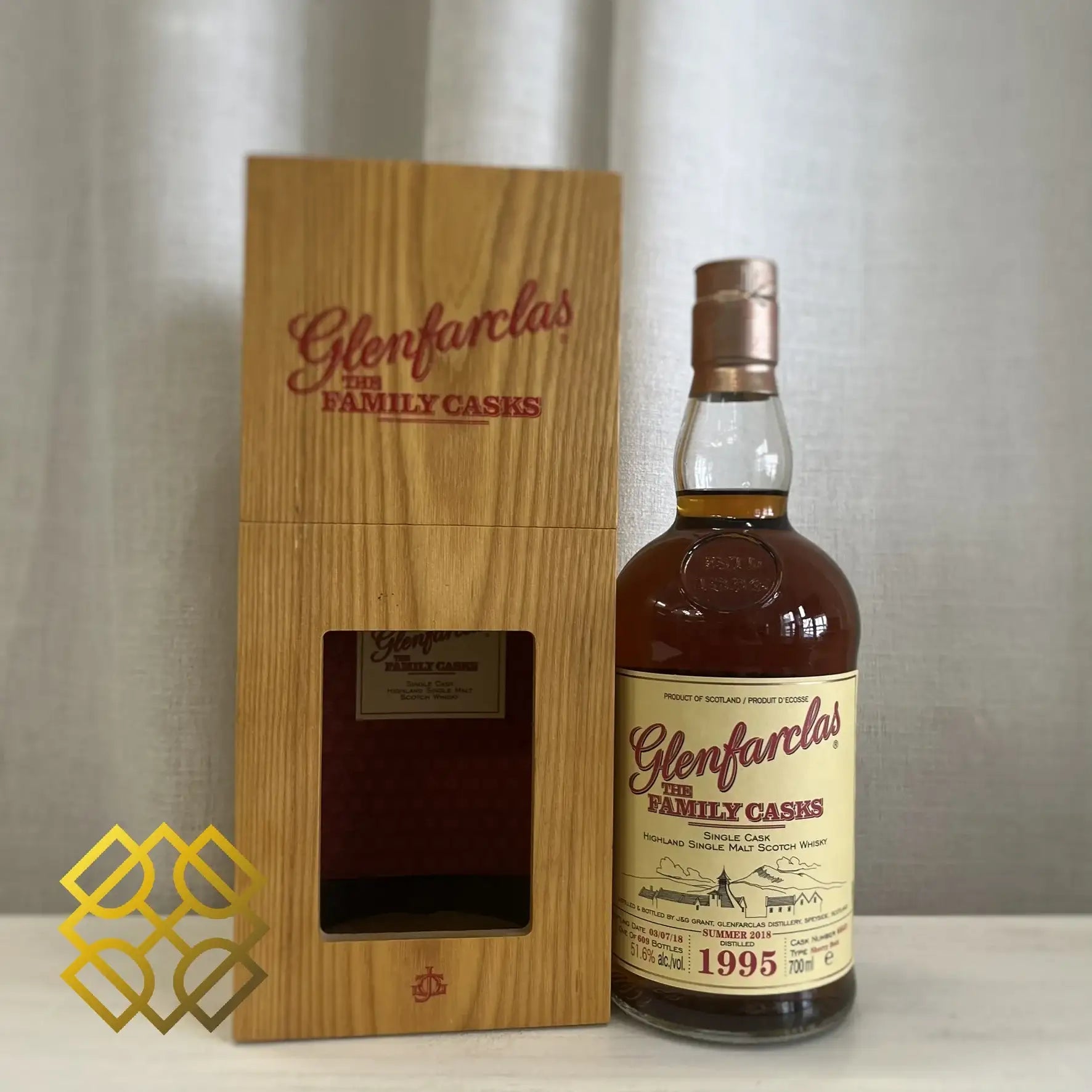 Glenfarclas - Family Casks, 1995/2018, #6649, 51.6% (WF89) (分現金/信用卡價) - Scotch Whisky