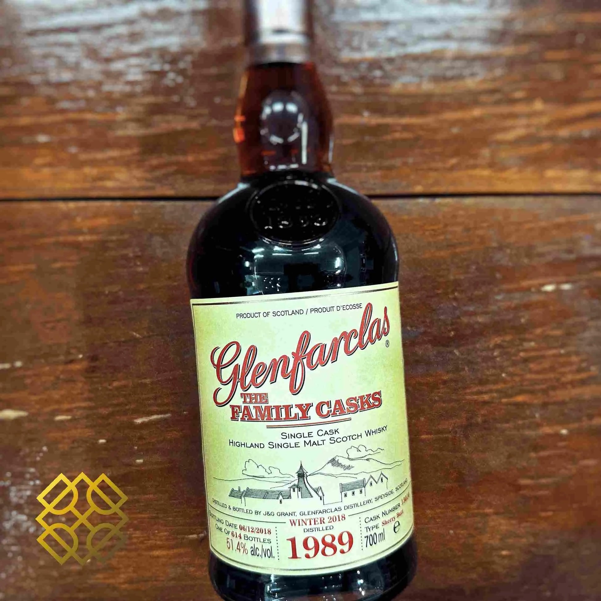 Glenfarclas - Family Casks 28YO, 1989/2018, #13010, 51.4% - Scotch Whisky