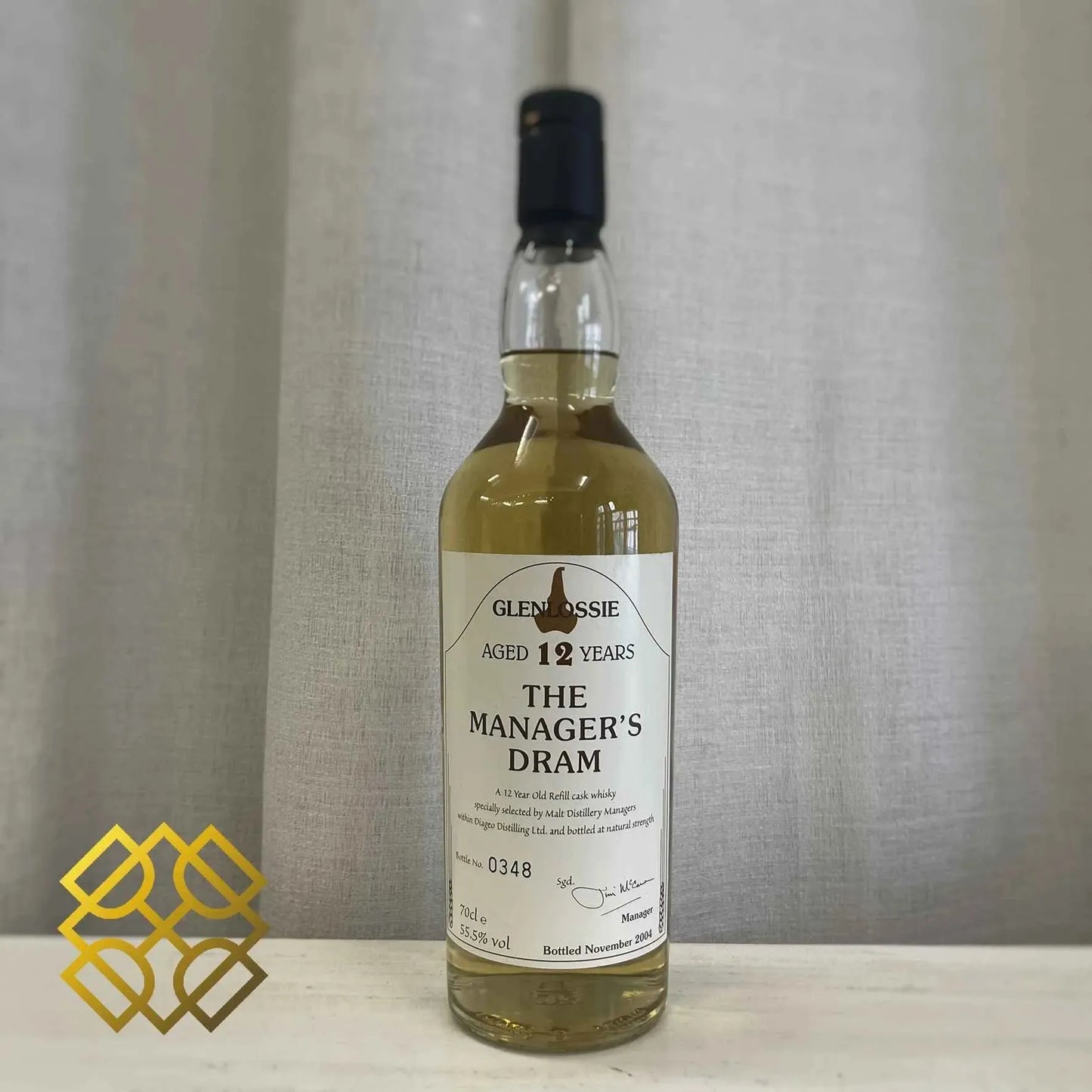 Glenlossie - 12YO, 2004, The Manager's Dram, 55.5% (分現金/信用卡價) - Scotch Whisky