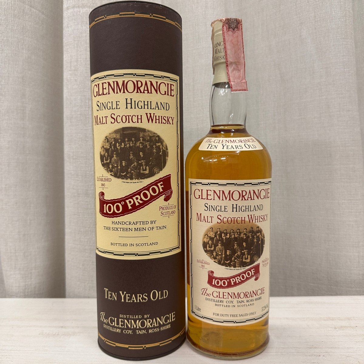 Glenmorangie 10 Years Old 100° PROOF 57.2%, 1000ml (分現金/信用卡價) - 蘇格蘭威士忌