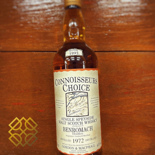 G&M Benromach - ~23YO, 1972/1995, Old Map Label, 40% (分現金/信用卡價) - 蘇格蘭威士忌