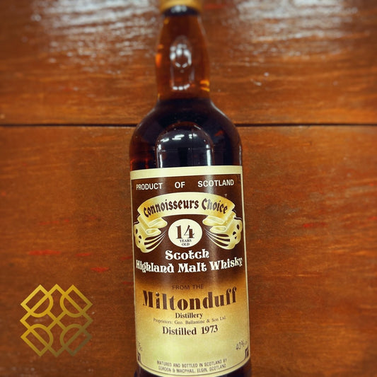 G&M Miltonduff - 14YO, 1973, Brown Label, 40%, 750ml (分現金/信用卡價) - 蘇格蘭威士忌