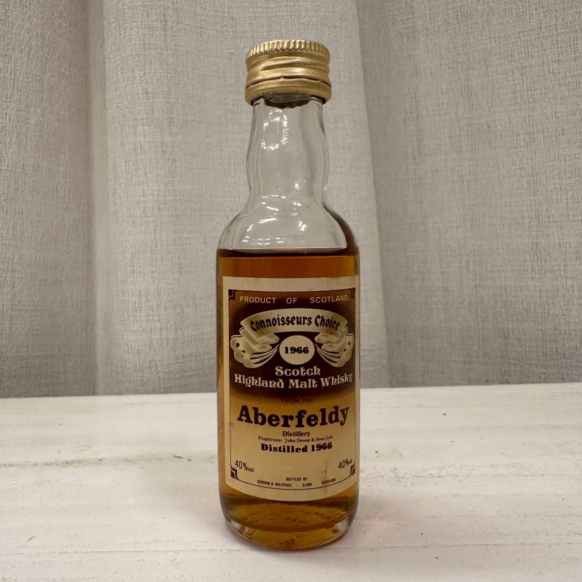 Gordon & MacPhail Aberfeldy, 1966, Connoisseurs Choice - Miniature, 50ml, 40% (WB89.9) - 蘇格蘭威士忌