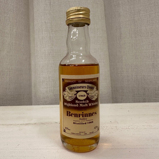Gordon & MacPhail Benrinnes, 1968, Connoisseurs Choice, 40%, 50ml - 蘇格蘭威士忌