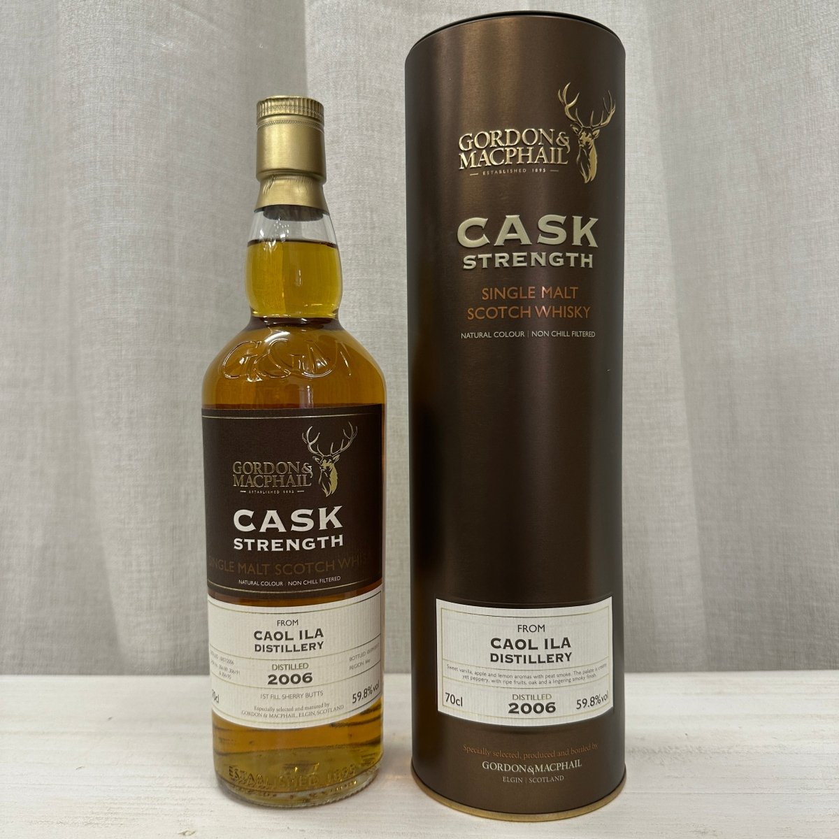 Gordon & MacPhail Caol Ila 2006/2017, 306189, 306191 & 306195, 1st Fill Sherry Butt, 59.8% (WF90) - 蘇格蘭威士忌