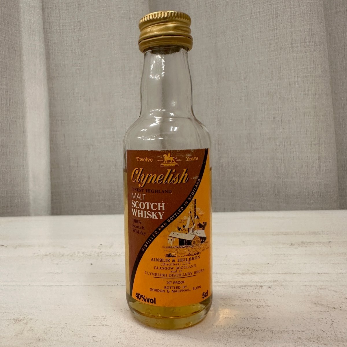 Gordon & MacPhail Clynelish 12YO, Ainslie & Heilbron, 40%, 50ml (1) - 蘇格蘭威士忌