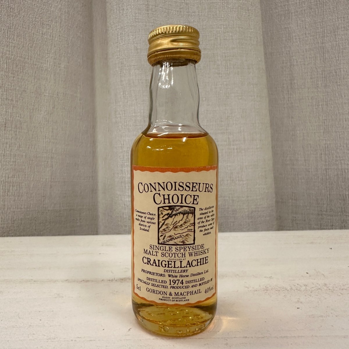 Gordon & MacPhail Craigellachie, 1974, Connoisseurs Choice, 50ml, 40% (WB87.33) - 蘇格蘭威士忌