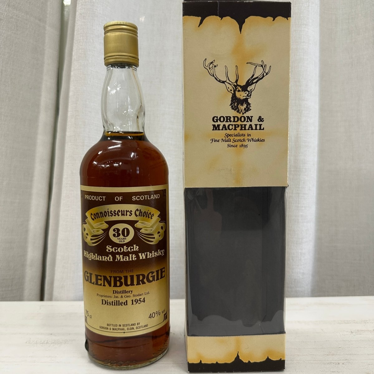 Gordon & MacPhail Glenburgie 30YO, 1954, Connoisseurs Choice, Brown Label, 40% (WB90) (分現金/信用卡價) - 蘇格蘭威士忌