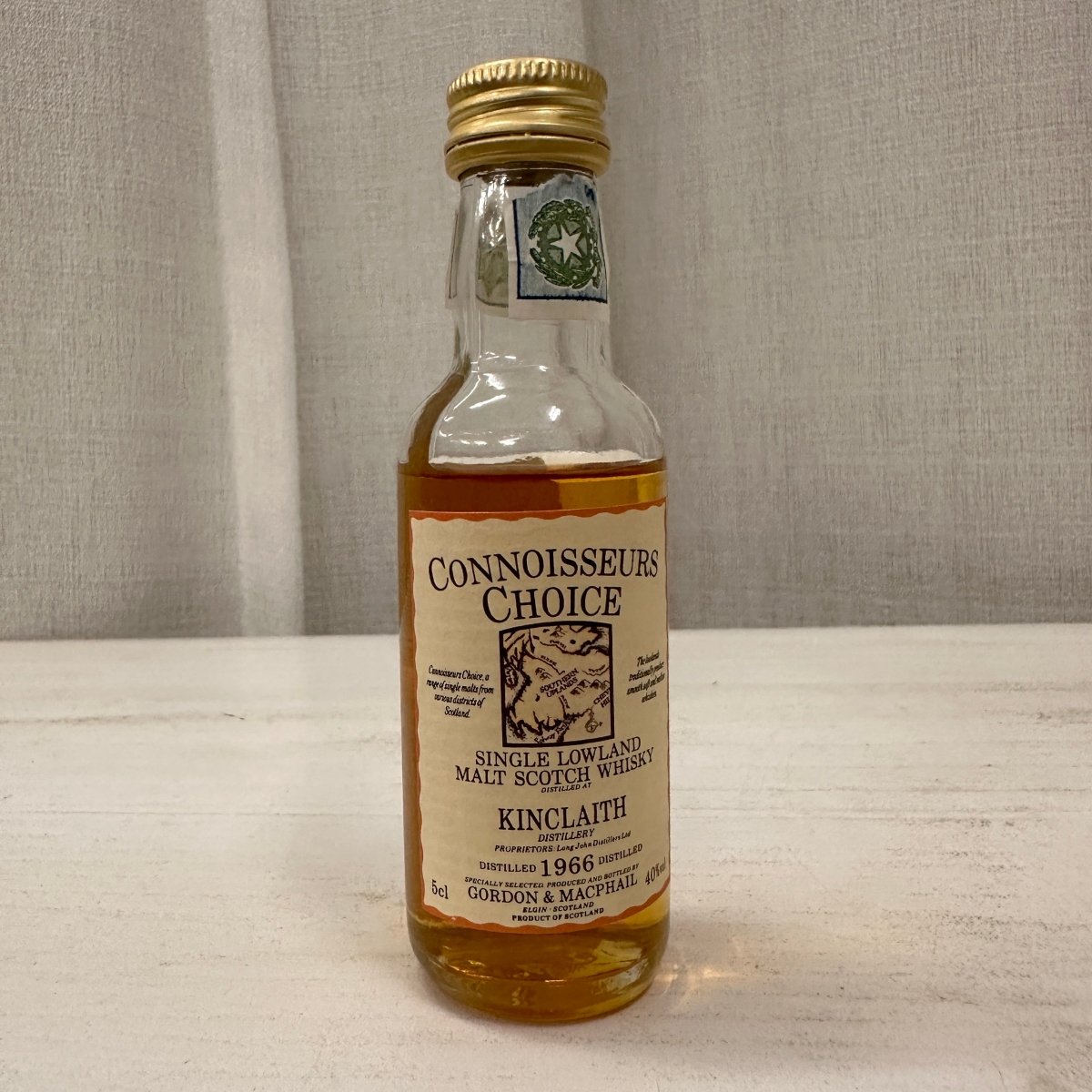 Gordon & MacPhail Kinclaith, 1966, Connoisseurs Choice, 40%, 50ml - 蘇格蘭威士忌