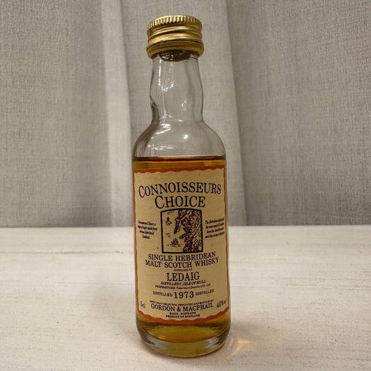 Gordon & MacPhail Ledaig, 1973, Connoisseurs Choice, 40%, 50ml - 蘇格蘭威士忌