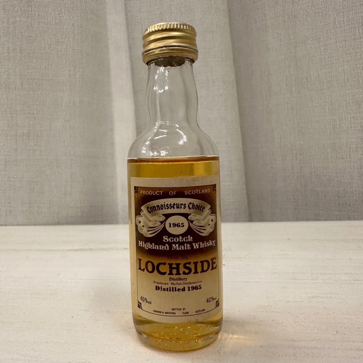 Gordon & MacPhail Lochside, 1965, Connoisseurs Choice, 40%, 50ml - 蘇格蘭威士忌
