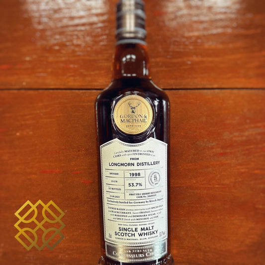 Gordon & MacPhail Longmorn 25YO, 1998/2023, 20600101, 53.7% (WN90) (分現金/信用卡價) - 蘇格蘭威士忌