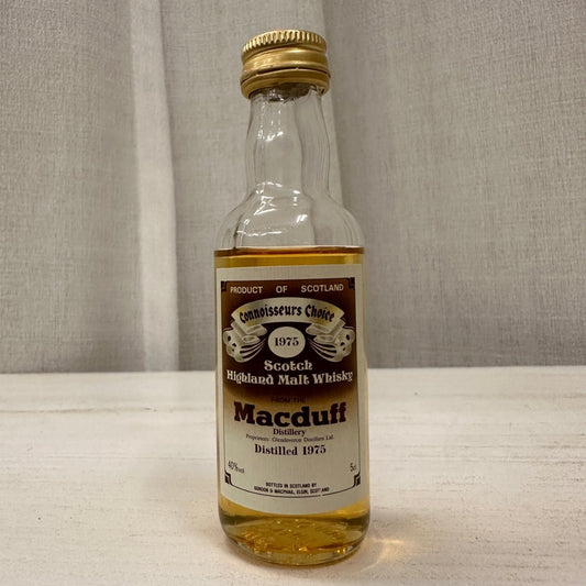 Gordon & MacPhail Macduff, 1975, Connoisseurs Choice, 40%, 50ml - 蘇格蘭威士忌