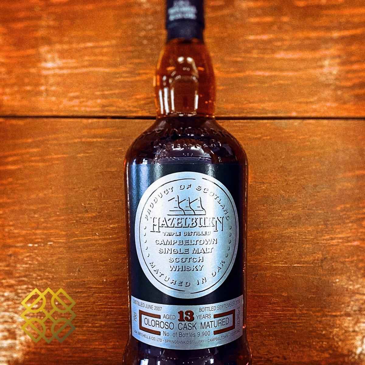 Hazelburn - 13YO, Oloroso Cask Matured, 50.3%  Type : Single malt whisky 威士忌
