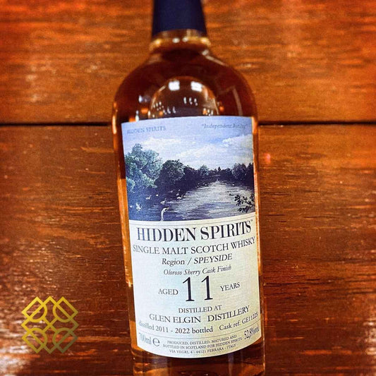 Hidden Spirits Glen Elgin - 11YO, 2011/2022, 52.8%  Type: Single Malt Whisky 威士忌