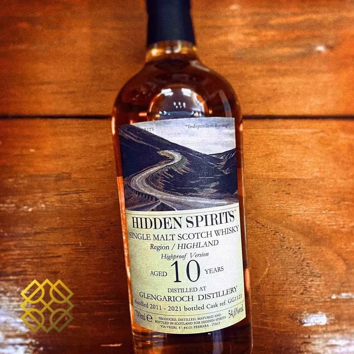 Hidden Spirits Glen Garioch - 10YO, 2011/2021, 54.6% - Scotch Whisky