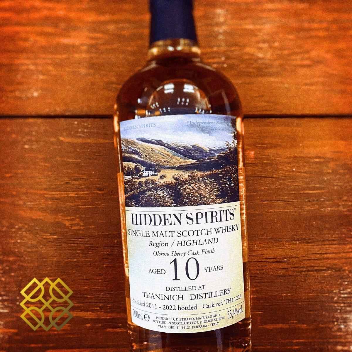 Hidden Spirits Teaninich - 10YO, 2011/2022, 53.4%  Type: Single Malt Whisky 威士忌