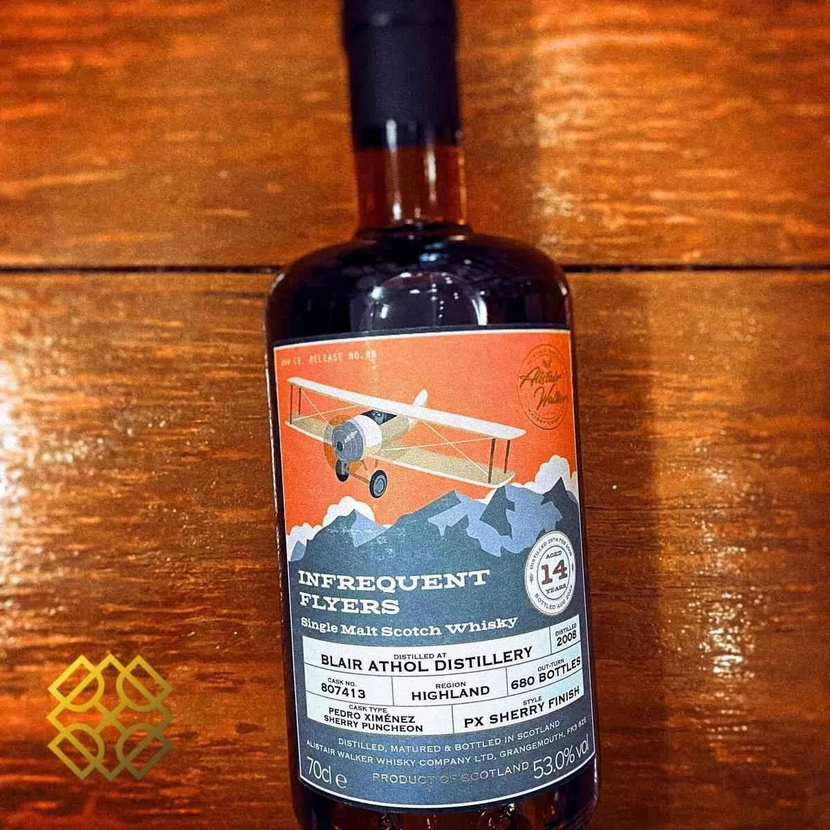 Infrequent Flyers Blair Athol - 14YO, 2008/2022, 53% - Scotch Whisky