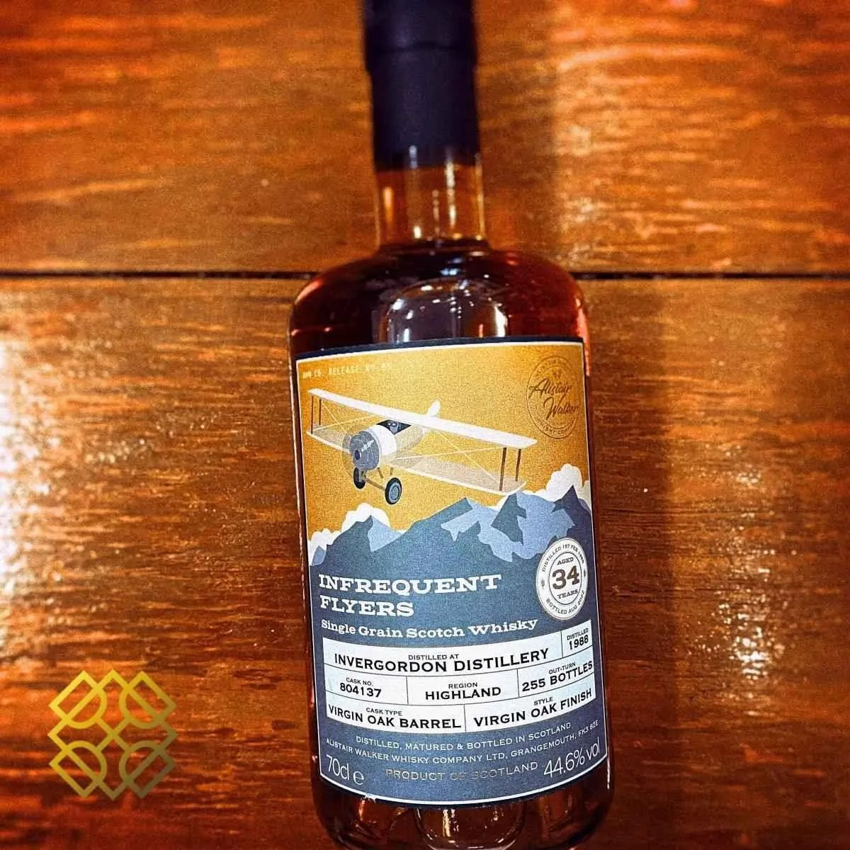 Infrequent Flyers Invergordon - 34YO, 1988/2022, 44.6% - Scotch Whisky