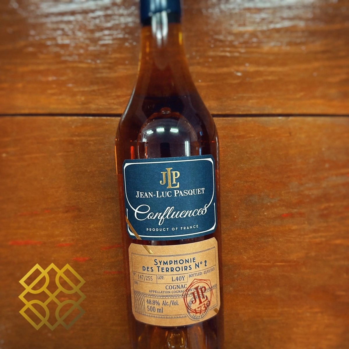 Jean-Luc Pasquet - 40YO, Symphonie des Terrioirs No.2, Lot40Y, 2025, 48.8% (WF90) - Cognac