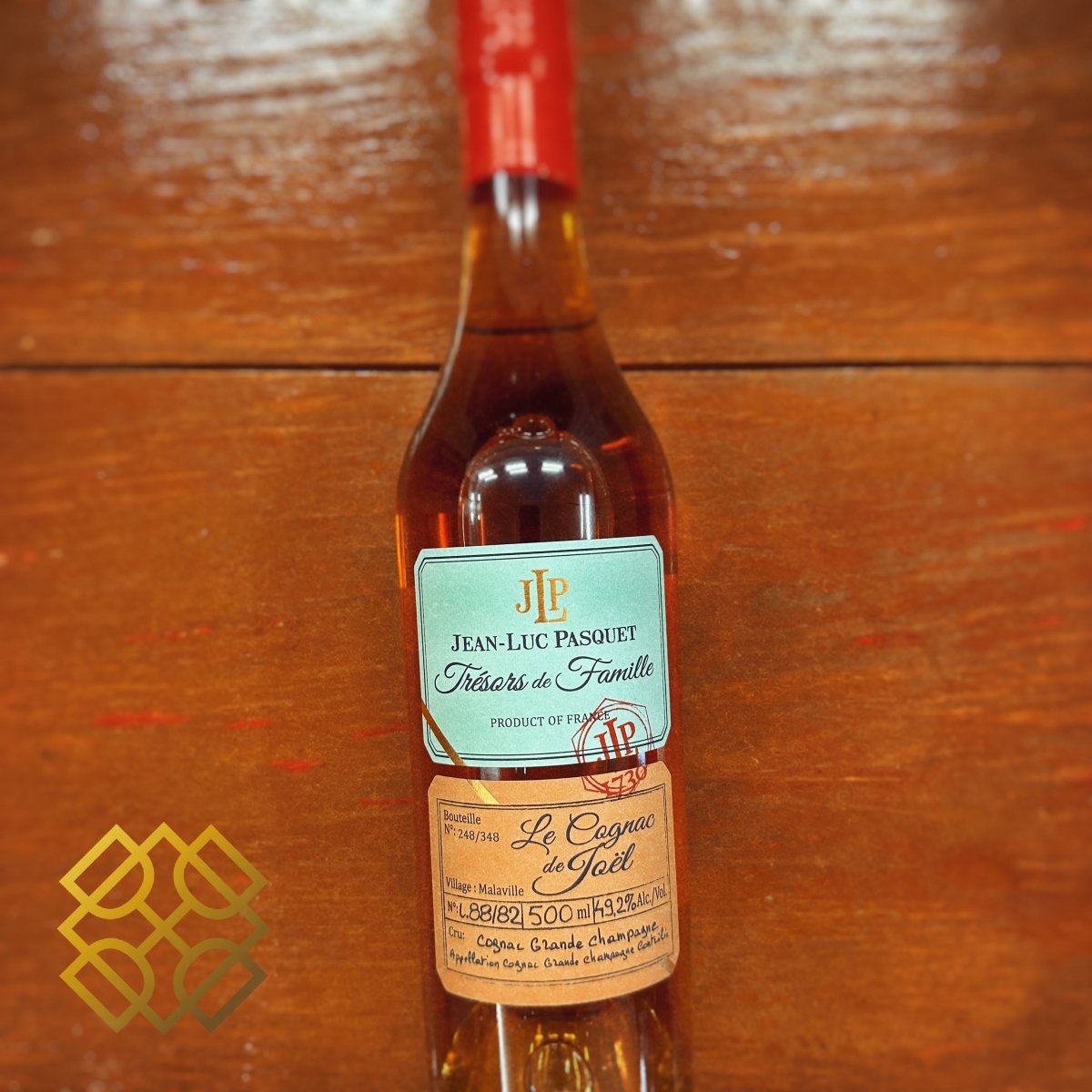 Jean-Luc Pasquet Le Cognac de Joël, Lot N°88/82, 49.2%, 500ml (WF91) - Cognac