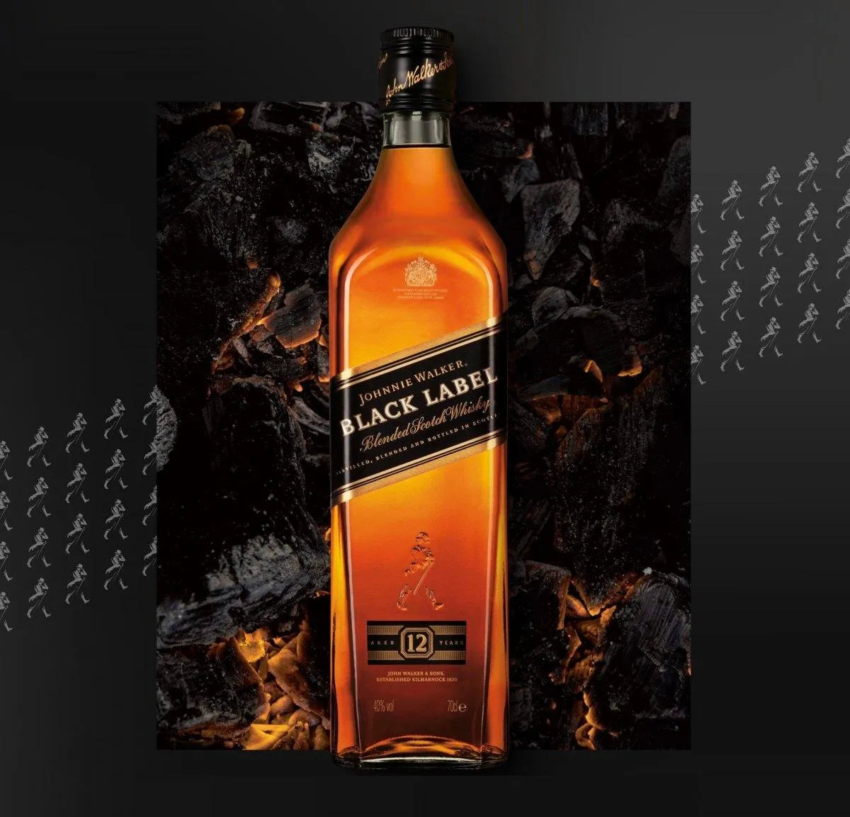 Johnnie Walker - Black Label - 12YO, 40% - Scotch Whisky