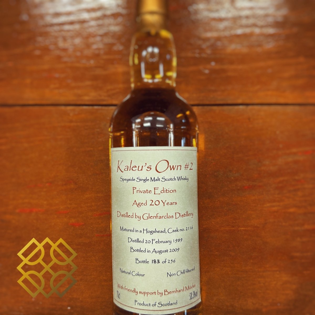 Kaleus Whisky & More Glenfarclas 20YO, 1989/2009, Kaleus Own 2 - Private Edition, 2116, 58.5% (分現金/信用卡價) - 蘇格蘭威士忌