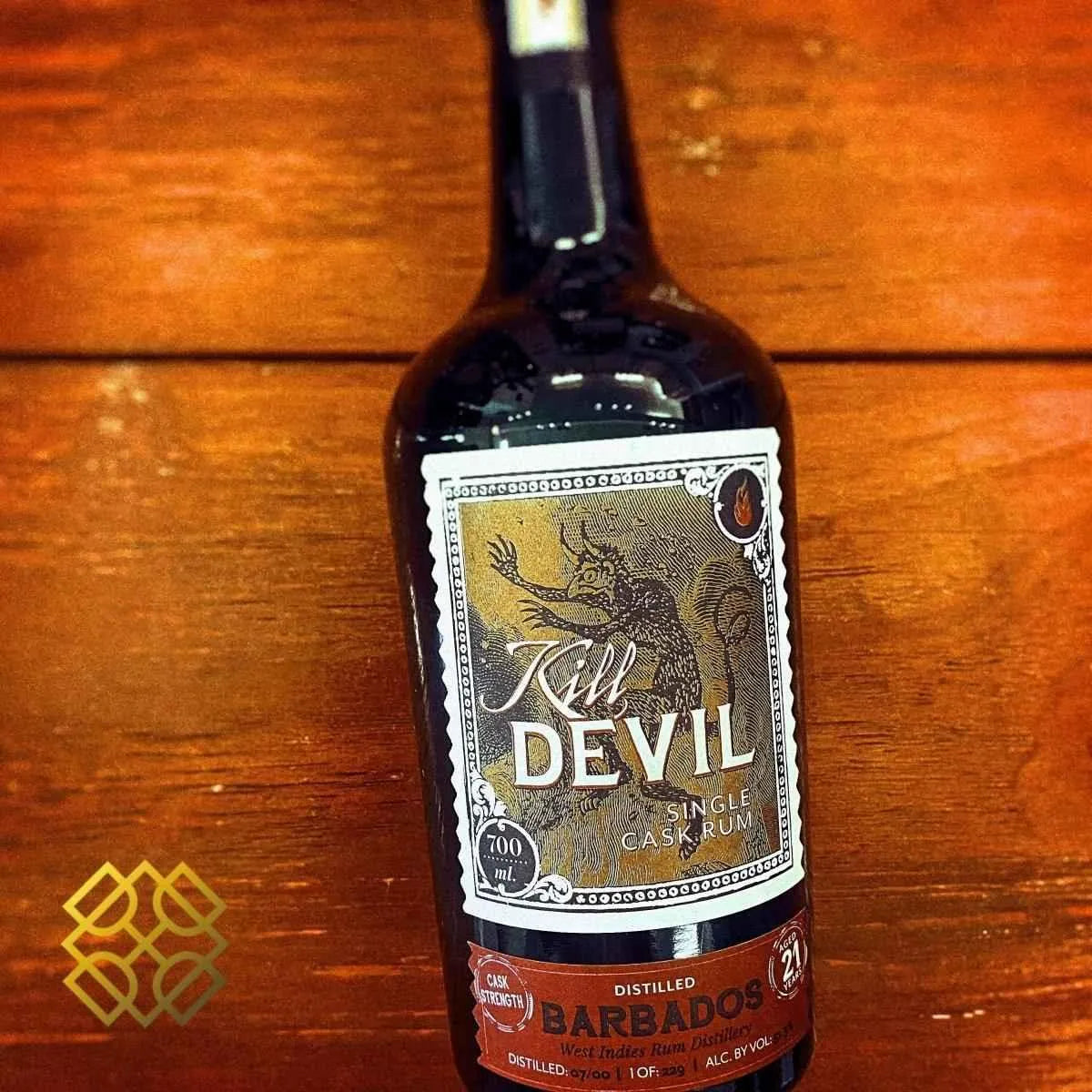 Kill Devil Barbados West Indies - 21YO, 2000/2021, 51.3% - Rum