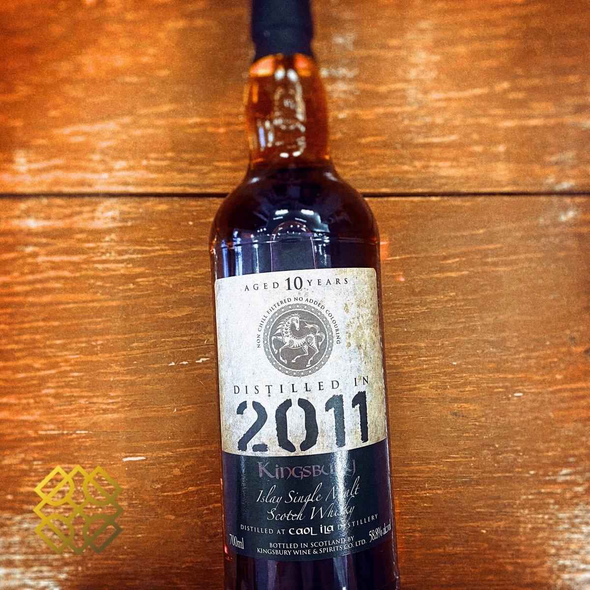 Kingsbury Caol Ila - 10YO, Oloroso Sherry, #5848, 58.8%  Type : Single malt whisky  威士忌