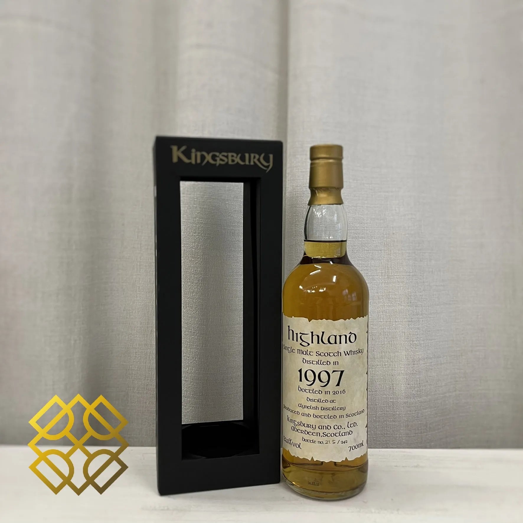 Kingsbury Clynelish - 18YO, 1997/2016, #7107, Celtic Series, 52% (WB89.82) (分現金/信用卡價) - Scotch Whisky