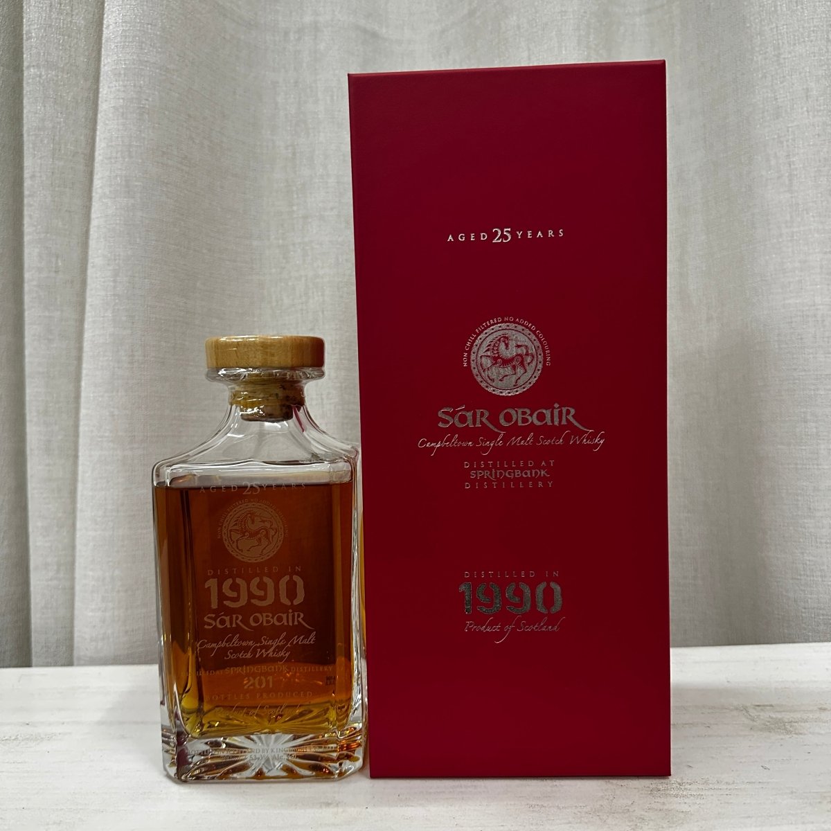 Kingsbury Springbank - 25YO, 1990/2016, Sár Obaír - Decanter, 53.3% (分現金/信用卡價) - 蘇格蘭威士忌