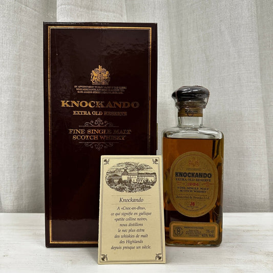 Knockando 1964/1989, Extra Old Reserve, Square Decanter, 43%, 750ml (分現金/信用卡價) - 蘇格蘭威士忌